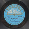 Vismadeva Chatterjee – JNG. 698 -78RPM Private Songs Vinyl Record 10”