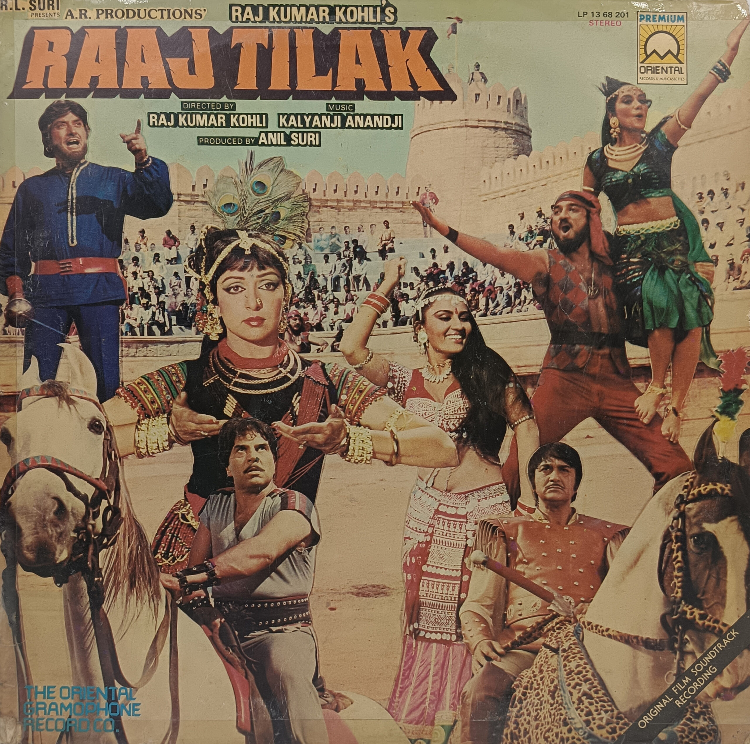 Raaj Tilak - LP 13 68 201 - (90-95%) - Bollywood LP Vinyl Raaj Tilak - LP 13 68 201 - (90-95%) - Bollywood LP Vinyl