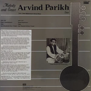 Arvind Parikh - Melody and Grace - ECSD 2911 - Indian Classical Instrumental LP Vinyl Record