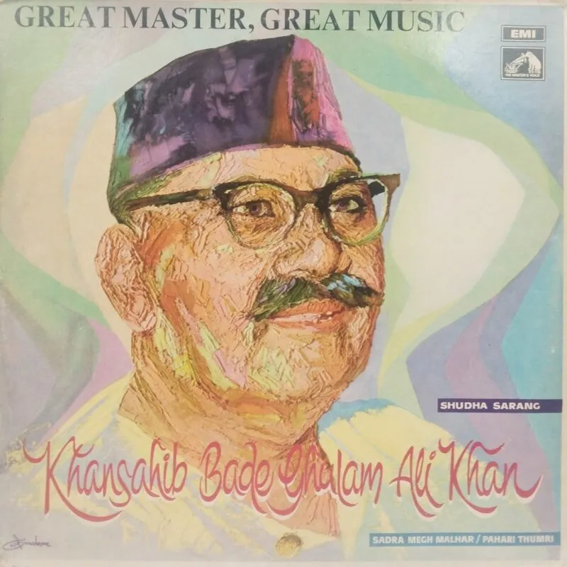 Bade Ghulam Ali Khan - EALP 1364 - (Condition85-90%) - Indian Classical Vocal LP Vinyl Record Bade Ghulam Ali Khan - EALP 1364 - (Condition85-90%) - Indian Classical Vocal LP Vinyl Record