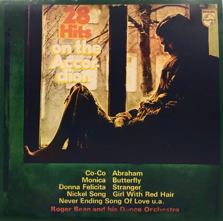 28 Hits On The Accordion - Roger Bean And His Dance - 6305 116 - CR - (90-95%) - English Instrumental LP Vinyl Record 28 Hits On The Accordion - Roger Bean And His Dance - 6305 116 - CR - (90-95%) - English Instrumental LP Vinyl Record