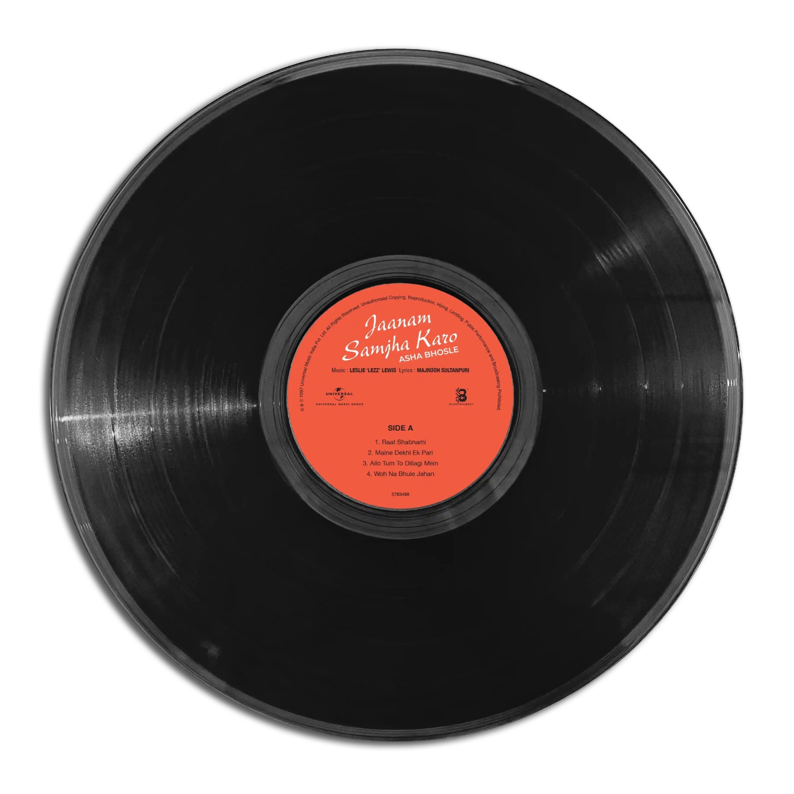 Asha Bhosle - Jaanam Samjha Karo – 5783498 - New Release LP Vinyl Record Asha Bhosle - Jaanam Samjha Karo – 5783498 - New Release LP Vinyl Record