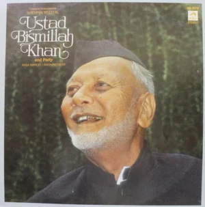 Bismillah Khan And Party – Shehnai Recital – EASD 14001 – Indian Classical Instrumental LP Vinyl Record