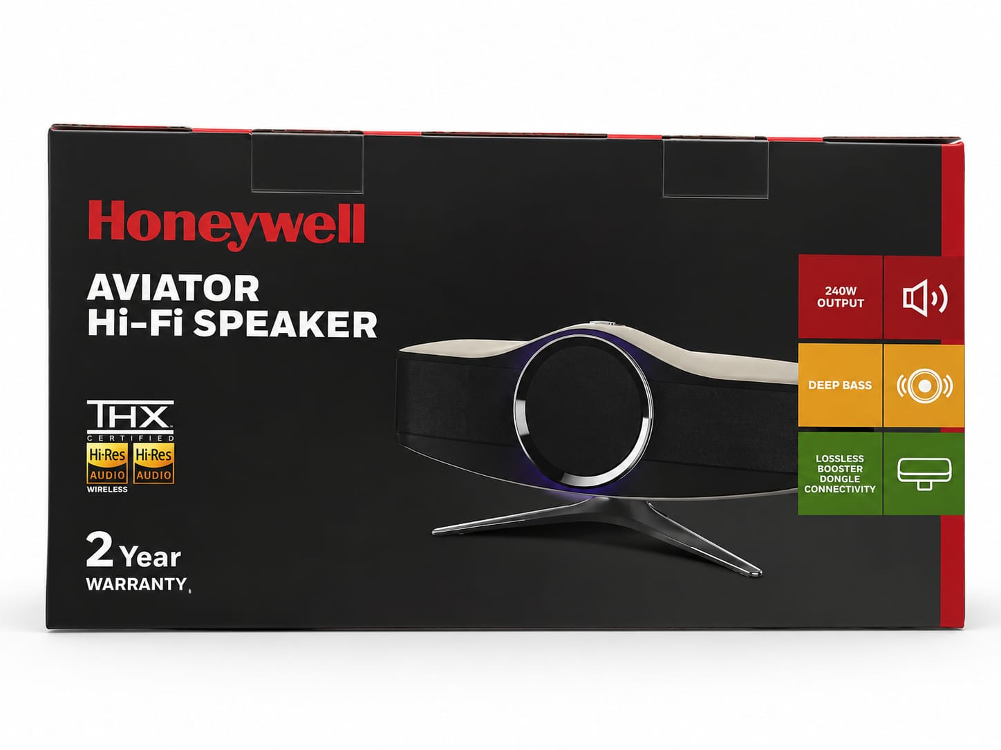 Honeywell - Aviator Hi-Fi Speaker Honeywell - Aviator Hi-Fi Speaker