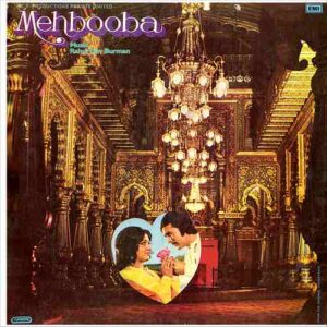 Mehbooba - ECLP 5534 - (85-90%) - CR - Bollywood LP Vinyl Record