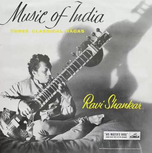 Ravi Shankar – Music of India - ALPC 7 - (Condition 80-85%) - HMV Red Label - Indian Classical Instrumental LP Vinyl Record Ravi Shankar – Music of India - ALPC 7 - (Condition 80-85%) - HMV Red Label - Indian Classical Instrumental LP Vinyl Record
