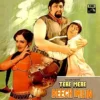 Tere Mere Beech Mein - ECLP 5914 - Cover Reprinted - (Condition 90-95%) - Bollywood LP Vinyl Record