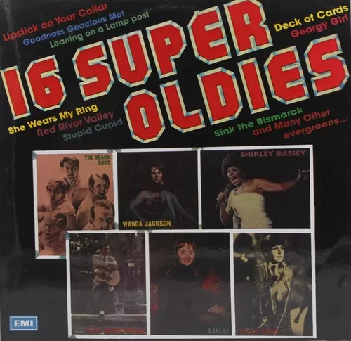16 Super Oldies - EMIN 6 - Cover Reprinted - English LP Vinyl Record 16 Super Oldies - EMIN 6 - Cover Reprinted - English LP Vinyl Record