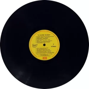 16 Super Oldies - EMIN 6 - Cover Reprinted - English LP Vinyl Record