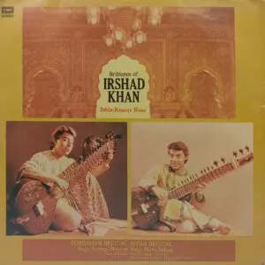 Brilliance of Irashd khan – EASD 1439 - Indian Instrumental LP Vinyl Record