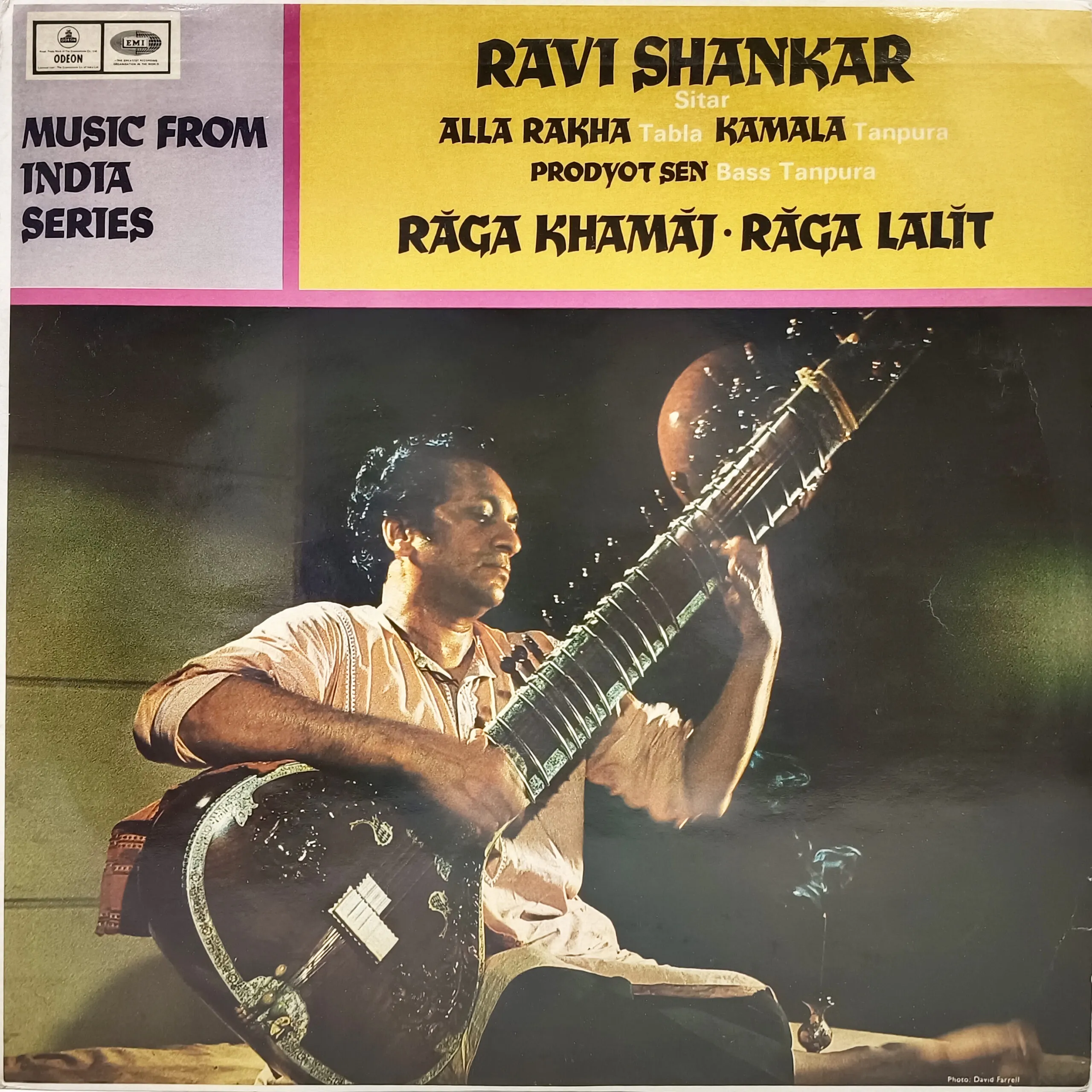 Ravi Shankar – S/MOAE 189 - Indian Classical Instrumental LP Vinyl Record Ravi Shankar – S/MOAE 189 - Indian Classical Instrumental LP Vinyl Record