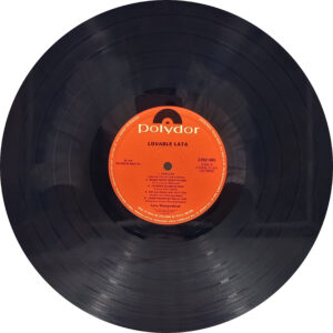 Lata Mangeshkar - Lovable - 2392 085 - CR - (80-85%) - Film Hits LP Vinyl Record