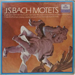 Johann Sebastian Bach - Three Motets - 2547 009 – Western Classical LP Vinyl Record