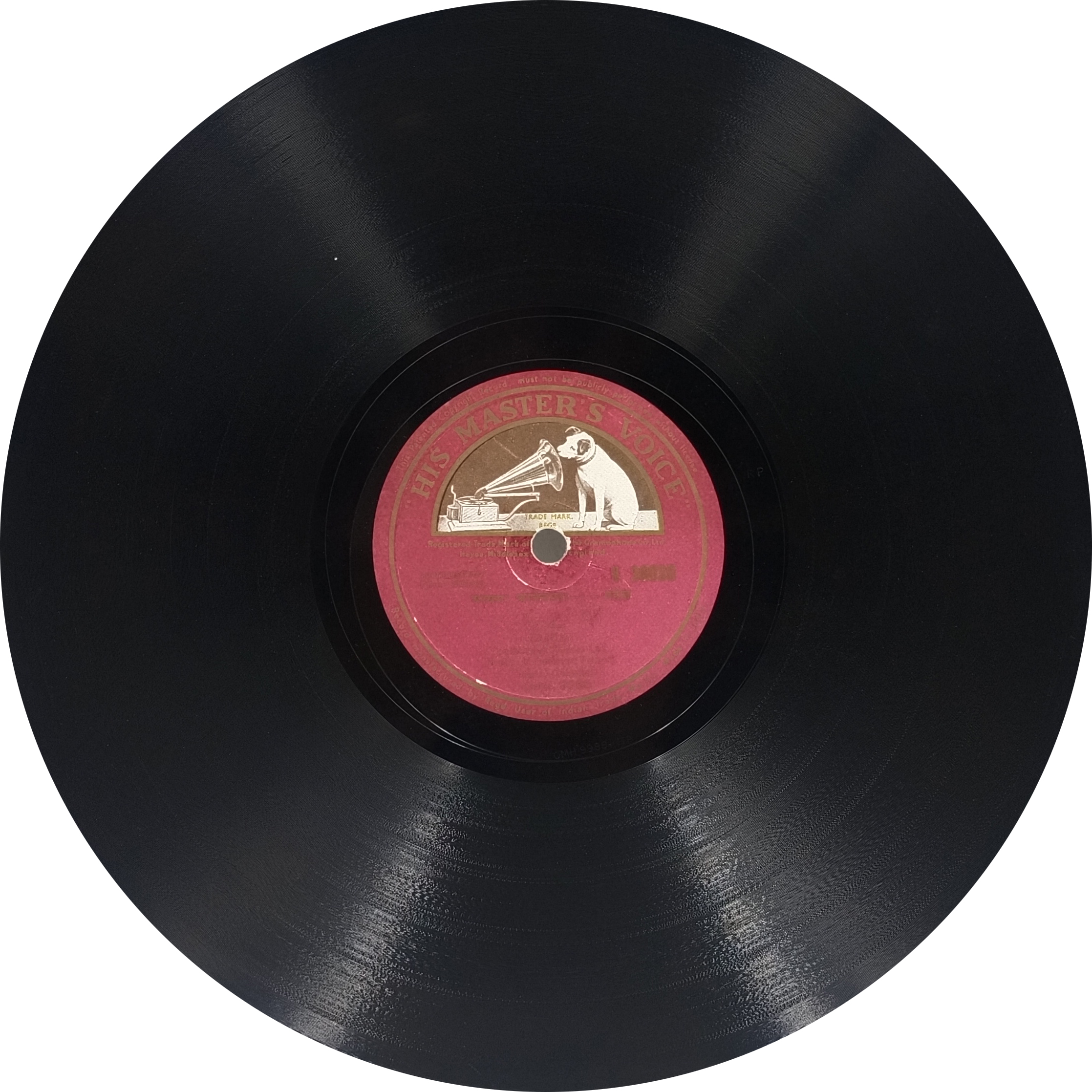 Mahal - N.36030 - 78RPM Bollywood Vinyl Record 10" Mahal - N.36030 - 78RPM Bollywood Vinyl Record 10"