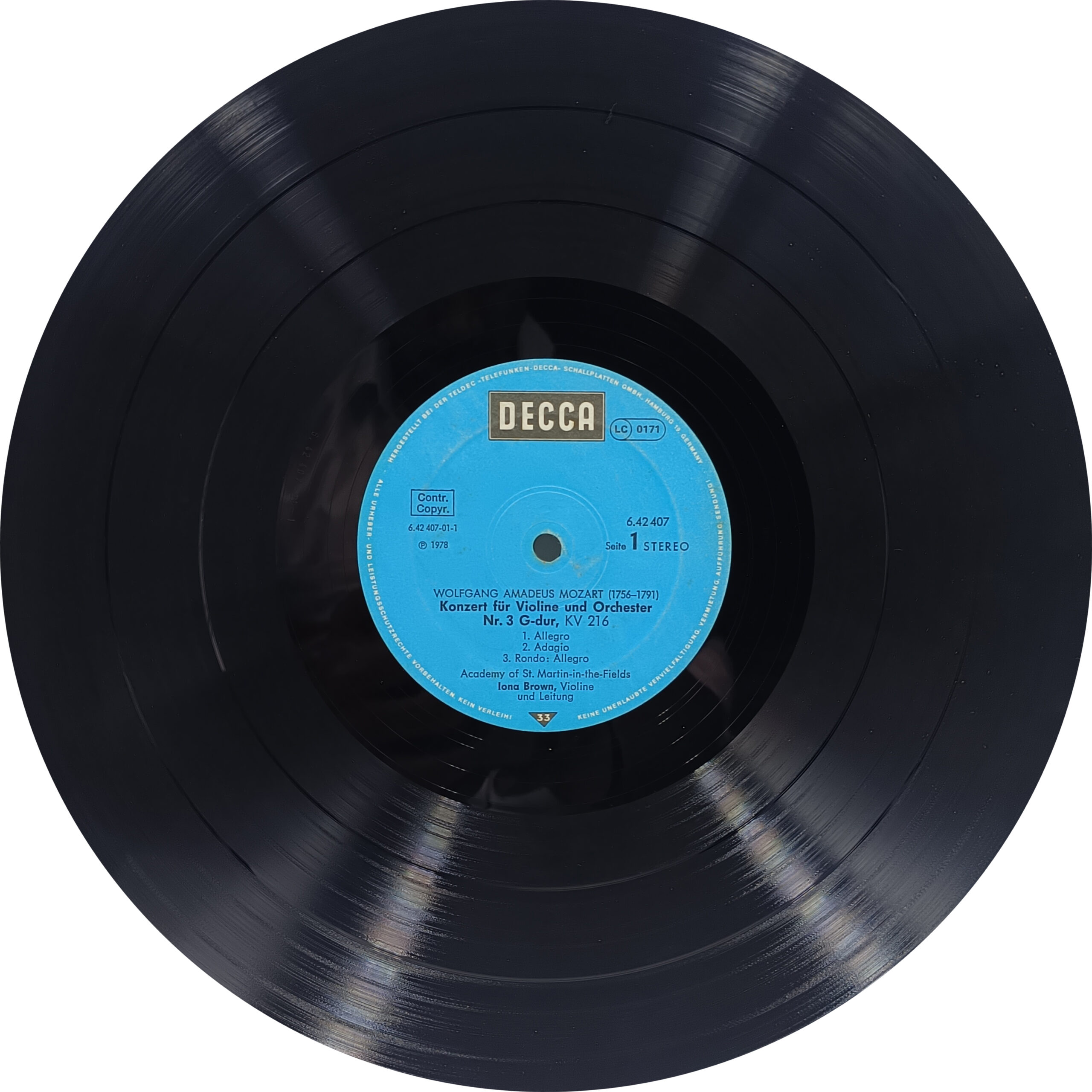 Wolf Amadeus Mozart - 6 42407 - (90-95%) - Western Classical LP Vinyl Record Wolf Amadeus Mozart - 6 42407 - (90-95%) - Western Classical LP Vinyl Record