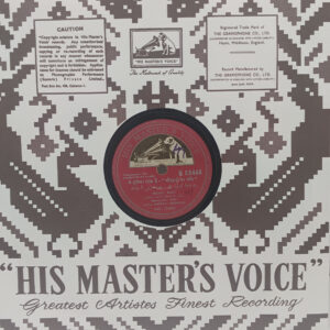 Chaudhvin Ka Chand - N.53446 - 78RPM Bollywood Vinyl Record 10