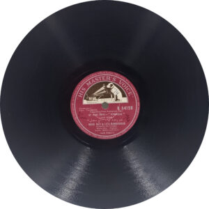 Taj Mahal - N. 54128 - 78 RPM Bollywood Record