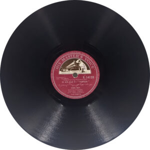 Taj Mahal - N. 54128 - 78 RPM Bollywood Record