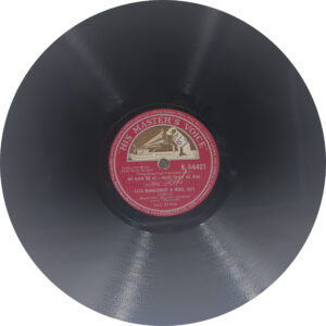 Ayee Milan Ki Bela - N.54421 - 78RPM Bollywood Vinyl Record - 10”