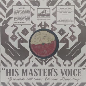 Zindagi - N. 74608 - (90-95%) - 78 RPM Bollywood Record - 10