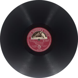 Teen Bahu Raniyan - N. 74637 - 78RPM Bollywood Vinyl Record 10
