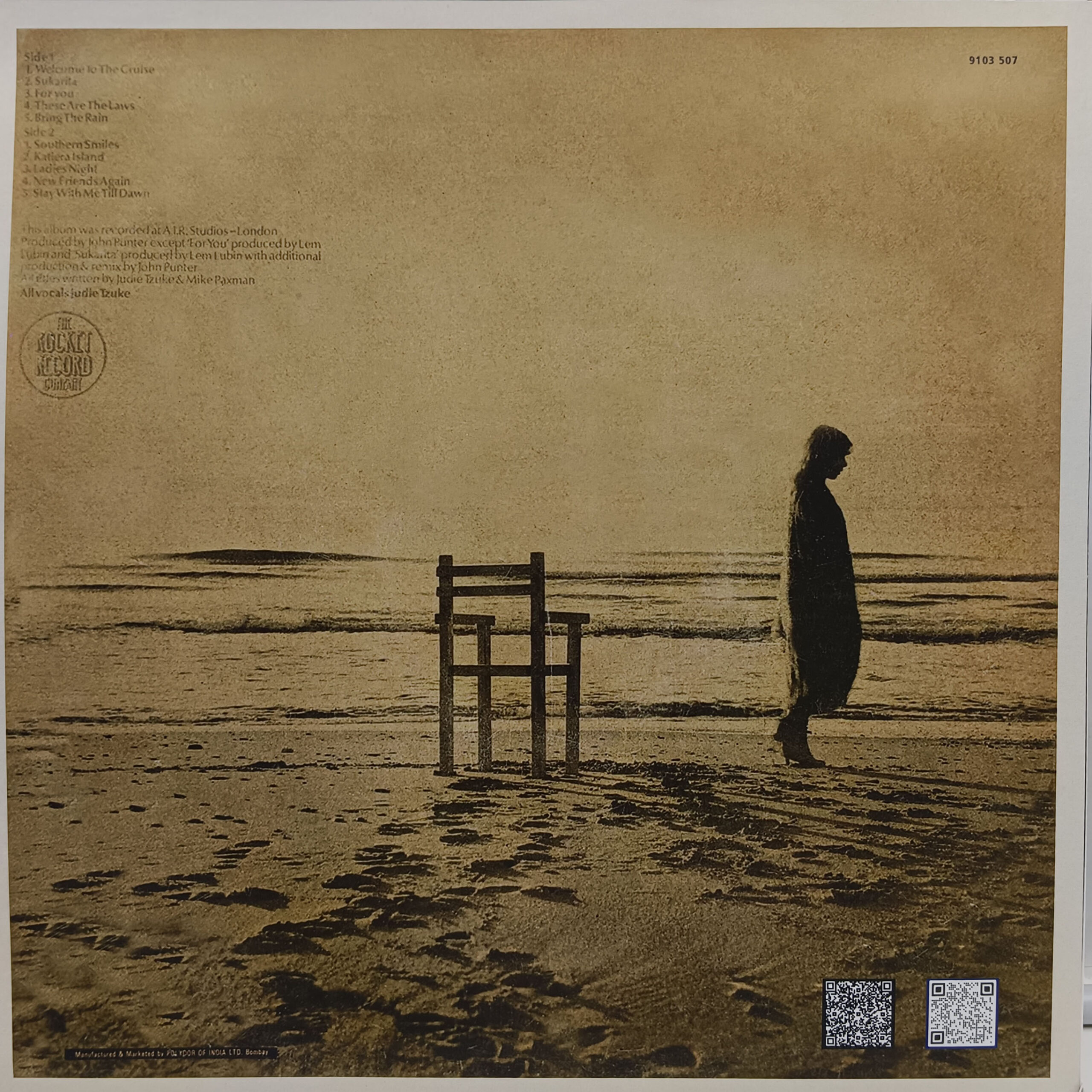 Judie Tzuke - 9103 507 - (90-95%) - Cover Reprinted - English LP Vinyl Record Judie Tzuke - 9103 507 - (90-95%) - Cover Reprinted - English LP Vinyl Record