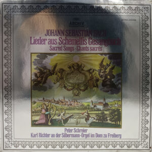 Johann Sebastian Bach - Liedar Aus Schemellis Gesangbuch - 2533 458 - Western Classical LP Vinyl Record