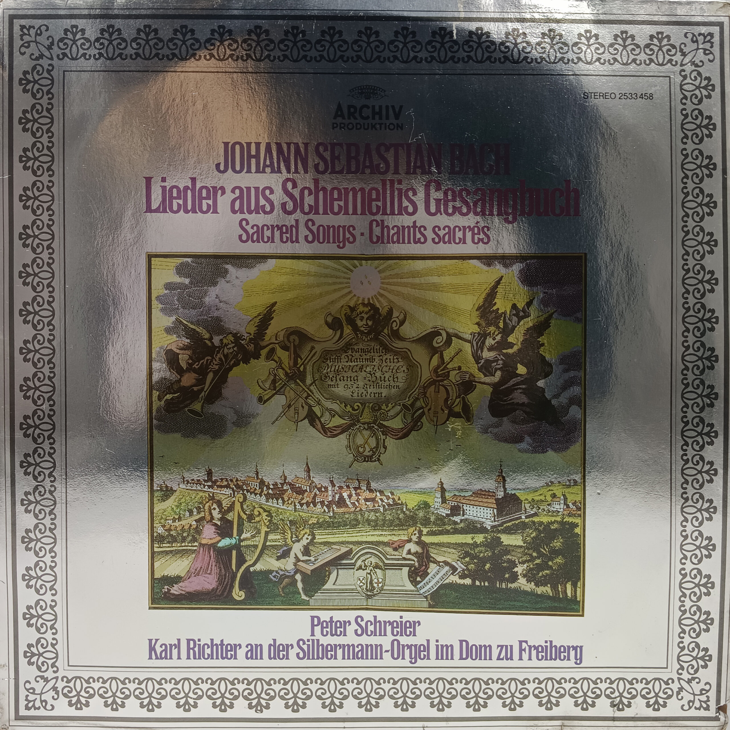 Johann Sebastian Bach - Liedar Aus Schemellis Gesangbuch - 2533 458 - Western Classical LP Vinyl Record Johann Sebastian Bach - Liedar Aus Schemellis Gesangbuch - 2533 458 - Western Classical LP Vinyl Record