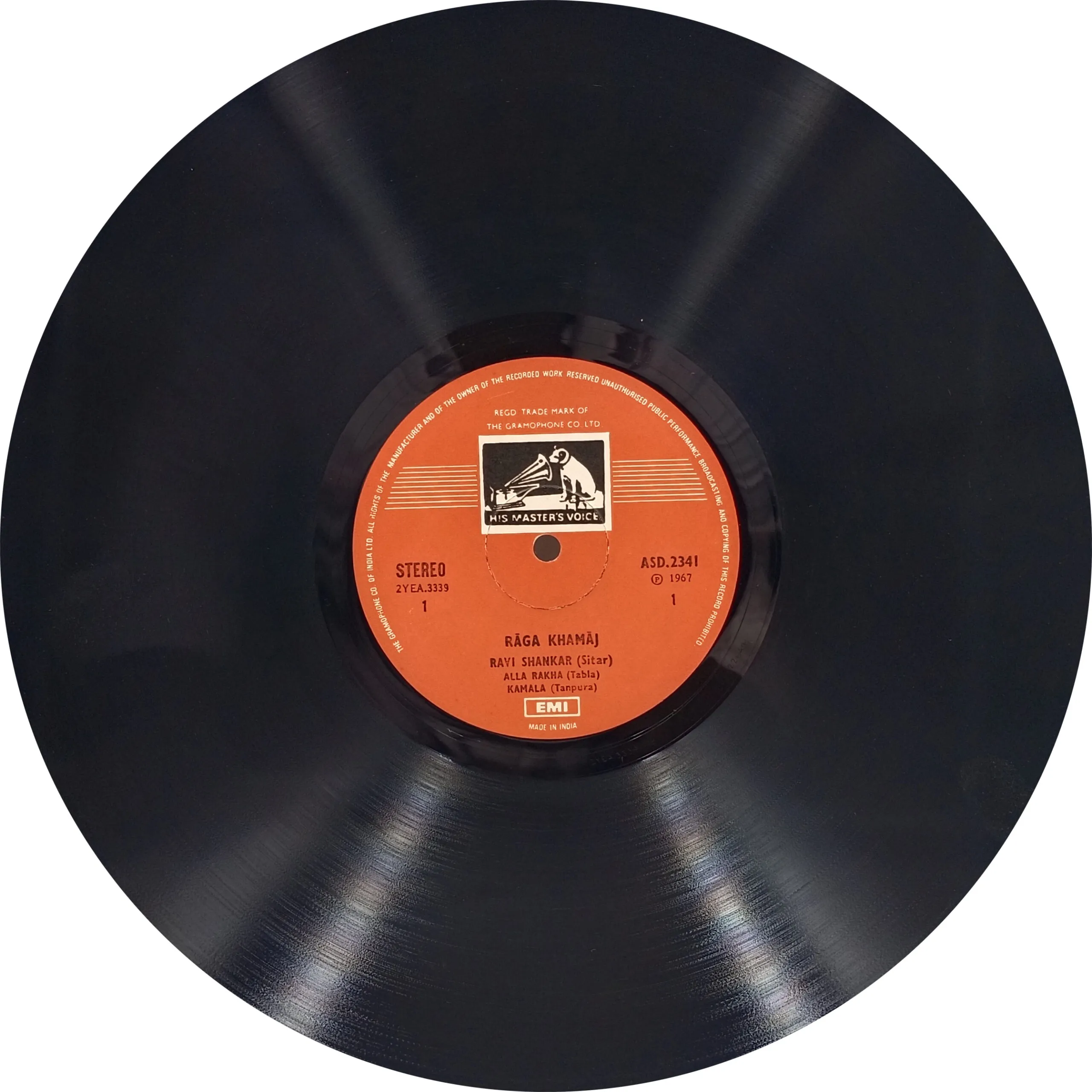 Ravi Shankar – S/MOAE 189 - Indian Classical Instrumental LP Vinyl Record Ravi Shankar – S/MOAE 189 - Indian Classical Instrumental LP Vinyl Record
