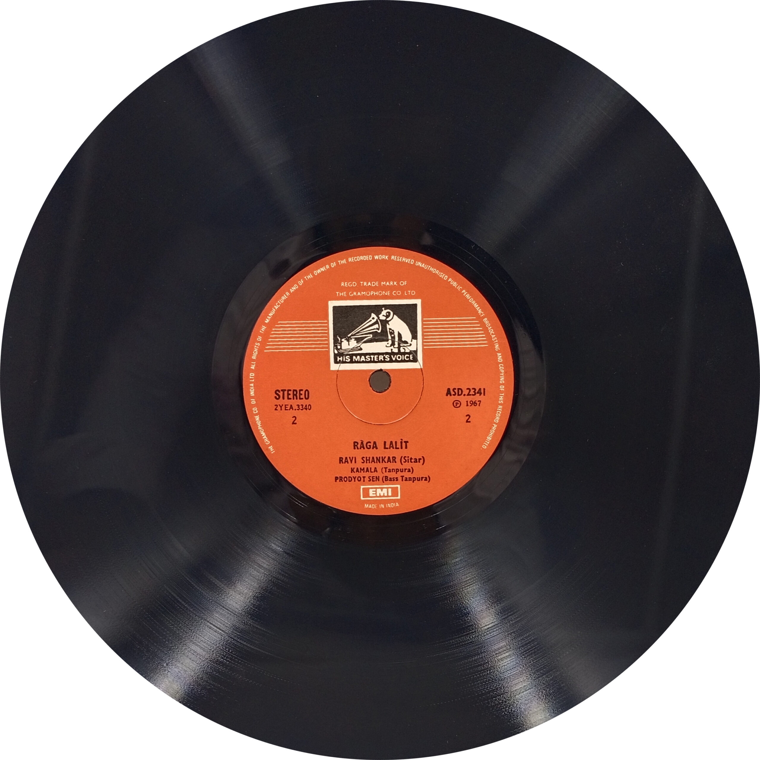 Ravi Shankar – S/MOAE 189 - Indian Classical Instrumental LP Vinyl Record Ravi Shankar – S/MOAE 189 - Indian Classical Instrumental LP Vinyl Record