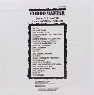 Chhoo Mantar - HFLP 3650 - CR - LP Record