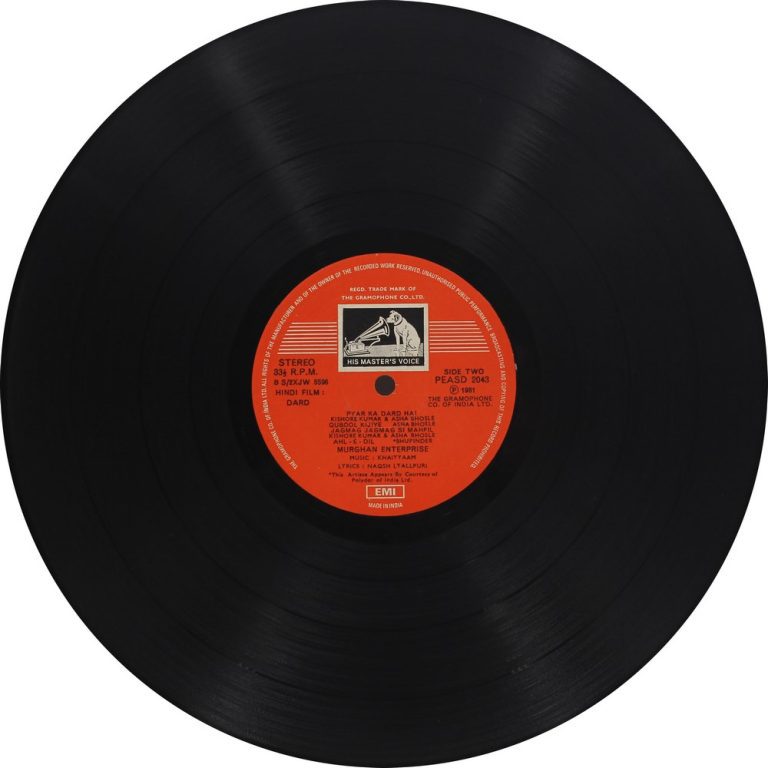 Dard - PEASD 2043 - (90-95%) - CR - Bollywood LP Vinyl Record Dard - PEASD 2043 - (90-95%) - CR - Bollywood LP Vinyl Record