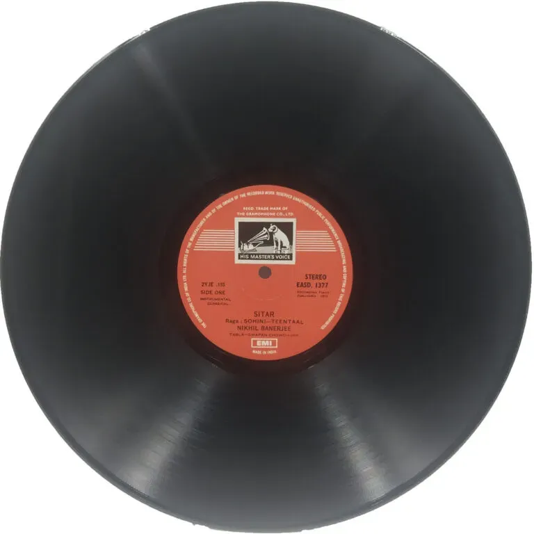 Nikhil Banerjee - EASD 1377 – Indian Classical Instrumental LP Vinyl Record Nikhil Banerjee - EASD 1377 – Indian Classical Instrumental LP Vinyl Record