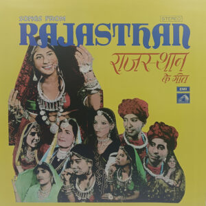 Songs From Rajasthan - EASD 1707 - (Condition 80-85%) - CR - HCL - Rajasthani LP Record