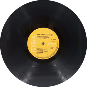 The Hits of Baccara - PL 28344 - Cover Reprinted - English LP Vinyl Record