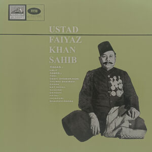 Faiyaz Khan Sahib - EALP 1292 - CR - Indian Classical Vocal LP Vinyl Record