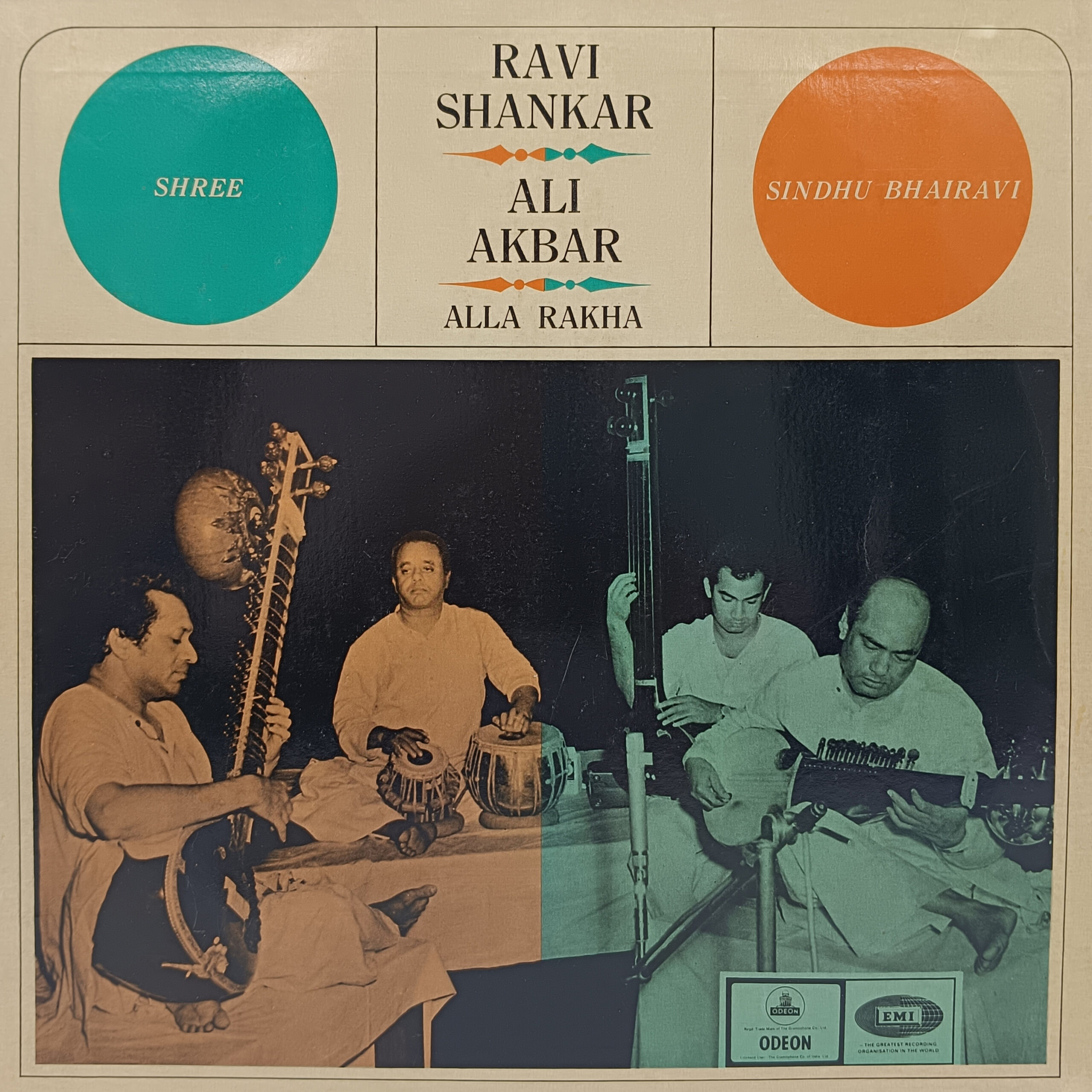 Ravi Shankar & Ali Akbar Khan - S/MOAE 132 - Indian Classical Instrumental LP Vinyl Record Ravi Shankar & Ali Akbar Khan - S/MOAE 132 - Indian Classical Instrumental LP Vinyl Record