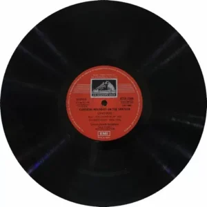 Shivkumar Sharma - Classical Melodies on the Santoor – ECSD 2389 - Indian Classical Instrumental LP Vinyl Record