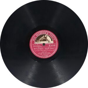 Jhuk Gaya Aasman - N. 55541 - 78RPM Bollywood Record 10”