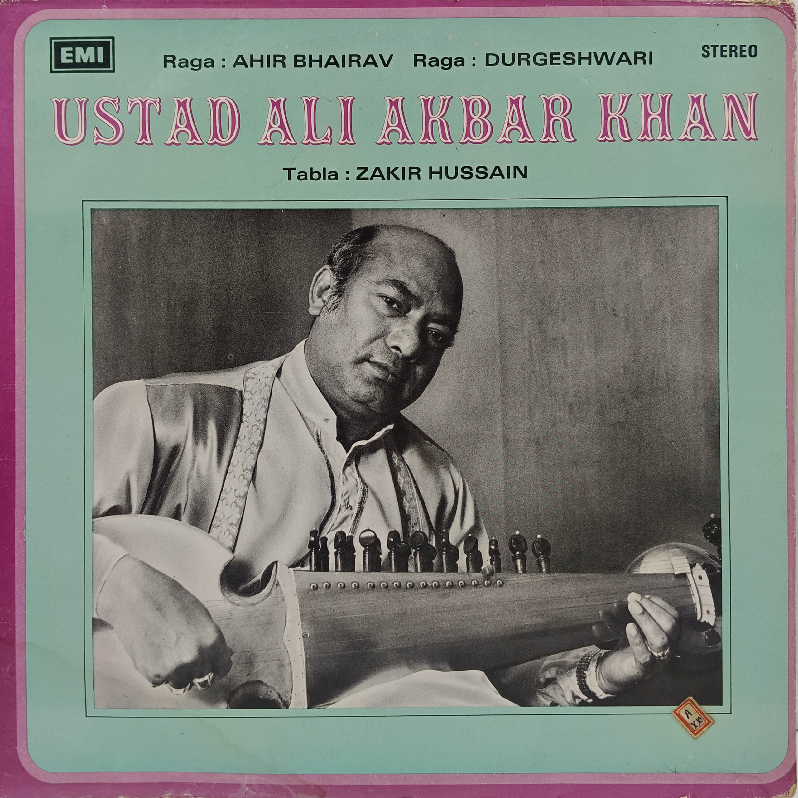 Ali Akbar Khan - EASD 1391 - Indian Classical Instrumental LP Vinyl Record Ali Akbar Khan - EASD 1391 - Indian Classical Instrumental LP Vinyl Record