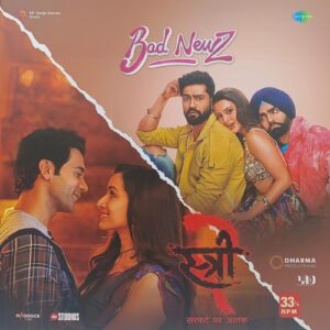 Bad Newz & Stree - RC0116 - New Release Hindi LP Vinyl Record