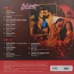 Bad Newz & Stree - RC0116 - New Release Hindi LP Vinyl Record