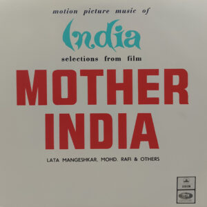 Mother India - 3AEX 5001 - (90-95%) - CR - Bollywood LP Vinyl