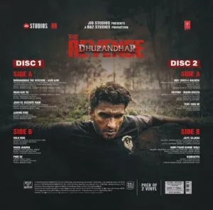 Dhurandhar: The Revenge - 2LP Set - New Release Hindi LP Vinyl Record
