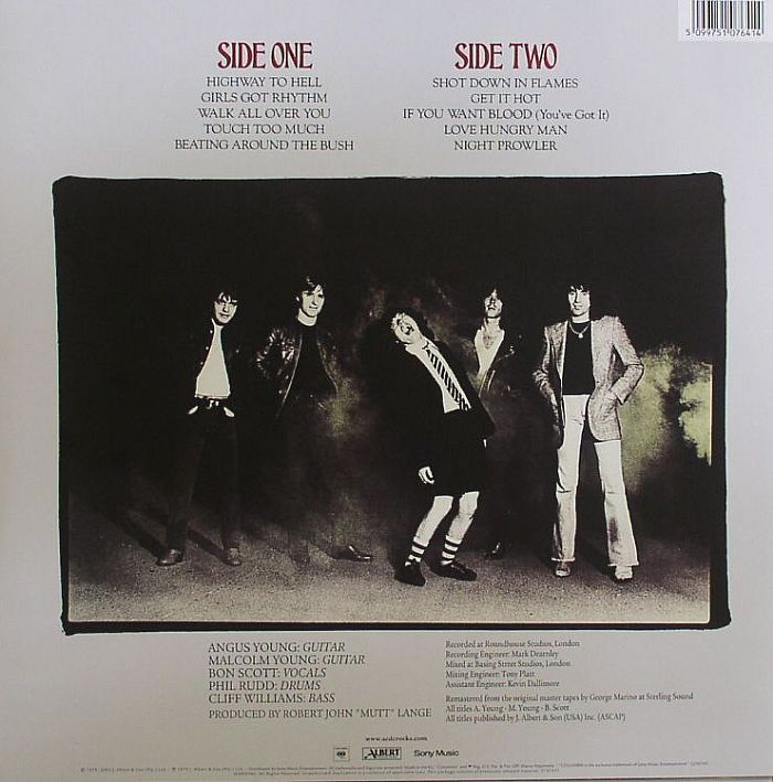 AC / DC - Highway to Hell - 5107641 - New Release English LP Vinyl Record AC / DC - Highway to Hell - 5107641 - New Release English LP Vinyl Record