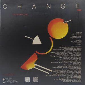 Change - The Glow Of Love - RFC 3438 - CR - English LP Vinyl Record