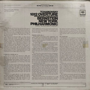 Bernstein New York Philharmonic - ML 6227 - Western Classical LP Vinyl Record
