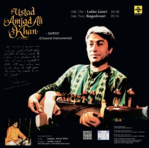 Amjad Ali Khan - SICLP 01/1 - Cover Reprinted - Special Deal LP Vinyl Record