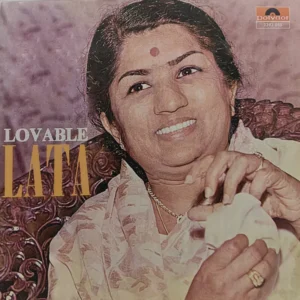 Lata Mangeshkar - Lovable - 2392 085 - CR - (90-95%) - Film Hits LP Vinyl Record