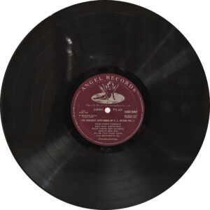 K. L. Saigal - Greatest Love Songs Of - 3AEX 5069 - (90-95%) - CR - Angel - Film Hits LP Vinyl